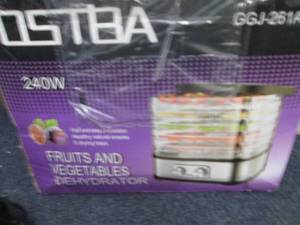 lot 270 image: Ostba 240W Food Dehydrator...