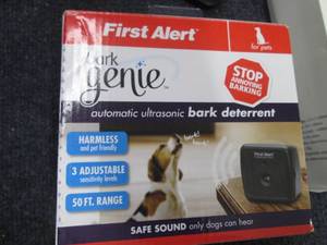lot 303 image: First Alert Bark Genie...