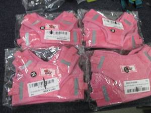 lot 314 image: 4 Pet Harnesses, 3- Med, 1 Large...