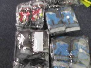 lot 317 image: 4 Sets Dog Paw ShoesBoots...