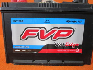 (New) Marine Battery & Case