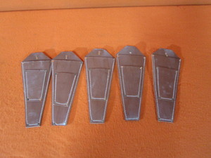 (5) (New) Leather Tool Pouches