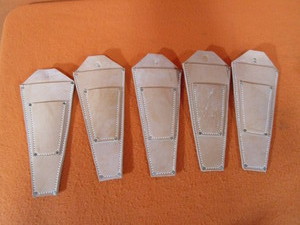 (5) (New) Leather Tool Pouches