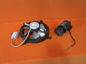 (2) Electric Motors & Fans
