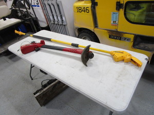 Cordless Trimmer & Electric Pole Saw