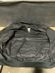 Carhartt Mens X-Large Black Cotton Duck Active Jacket Thermal Lined. See Pictures