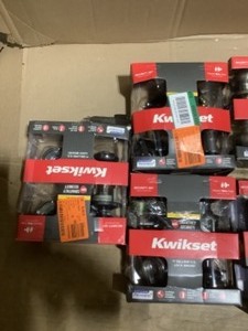 Various Colors & Styles of Kwikset Door KnobLevers & Deadbolts. Various Conditions. See Pictures