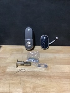 Google Nest x Yale Lock - Tamper-Proof Smart Deadbolt Lock with Nest Connect - Satin Nickel. See Pictures