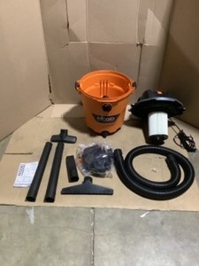 RIDGID 12 Gal. 5.0-Peak HP NXT WetDry Shop Vacuum with Filter, Hose and Accessories. See Pictures