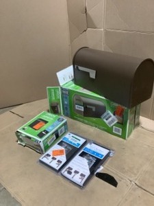 Assorted Gibraltar Mailboxes & Artchitectural Mailboxes Mailbox Adapters. Various Conditions. See Pictures