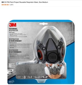 3M Respirators, N95 Masks, Face Masks, Cartridges for Respirators and Vinyl Medium Powder Free 100-Count Gloves. See Pictures