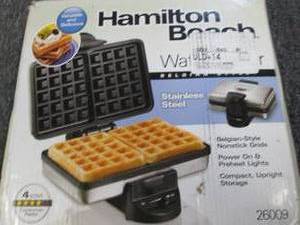 hamilton beach stainless steel waff...