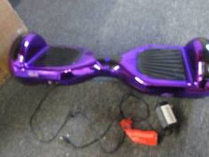 glarewheel purple hover board powe...