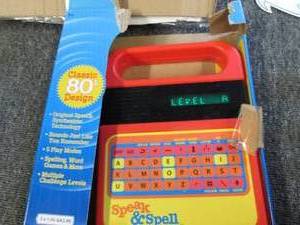 speak and spell tested and works ...
