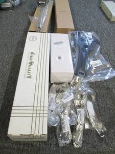lot of kitchen items , spoons , pot...