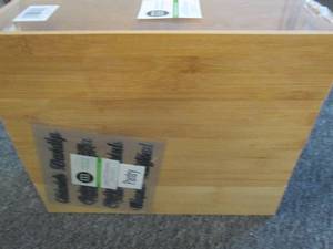 4 pantry boxes with labels ...