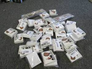 lot of trump stickers ...