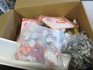 box of crafting items ...
