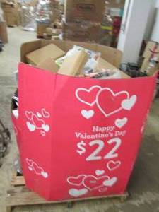 pallet of small overstocks & return...