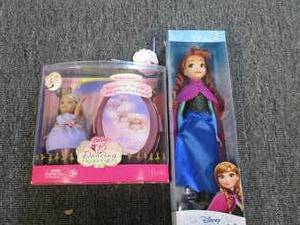 lot of 2 barbie dolls ...