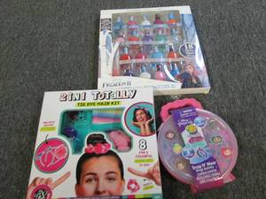 kids nail polish, tie dye hair kit ...