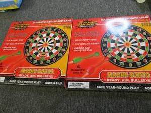 2 stomp rocket magnetic dartboard g...