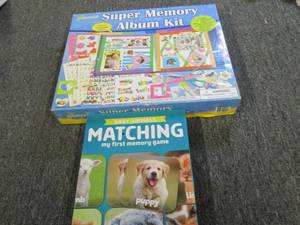 matching game and super memory albu...