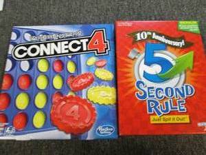 2 games 5 second rule and sorry ...