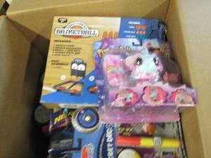 box of toys ...