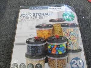 food storage canister set ...