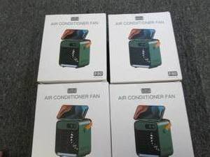 lot of 4 mini airconditioner fans ...