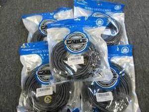 5 packages of 25 foot audiovideo c...