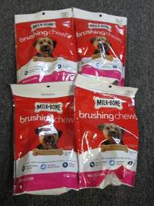 4 bags of milk bone brushing chews ...