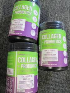 3 cans of mavnutrition collagen  p...