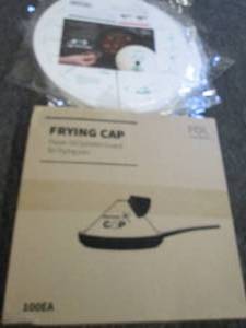 lot of fry caps for frying pans ...