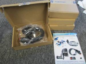 lot of 4 keyed bike locks ...