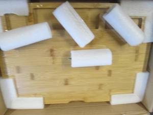 wood monitor stand riser ...