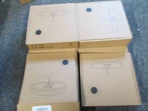 lot of 6 solar water fountain pumps...