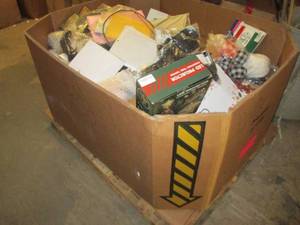 palletgaylord full of small overst...