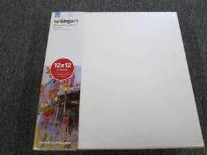 8 pack of 12 x12 stretched canvas ...
