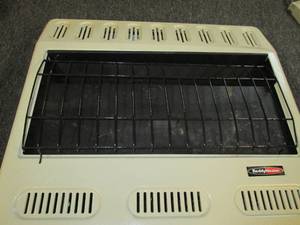 gas 30,000 btu ready heater used un...