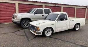 VERY CLEAN NEBRASKA BARN FIND.... RARE NISSAN 720 2WD... LOW RESERVE