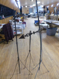 3 Vintage Lightning Rods