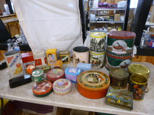 Lot of Tins