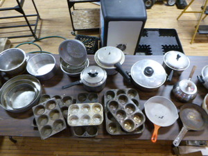 Lot of Pots and Pans