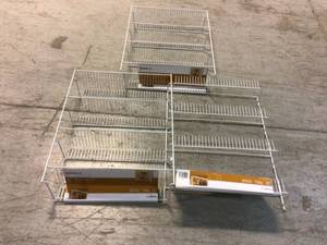 lot 3 image: CLOSETMAID WIRE BASKET Customer Returns See Pictures