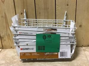 lot 5 image: ClosetMaid 12 in. W Large-Packet Pal Customer Returns See Pictures