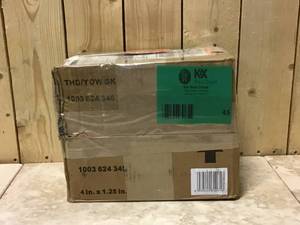 lot 45 image: Husky 4 in. Black Caster Kit for Regular Duty Welded Steel Garage Base Cabinets