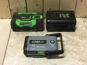 lot 92 image: MIX LOT OF EGO Power   Power Station (Battery and Charger Not Included)
