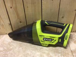 lot 98 image: RYOBI ONE 18V Lithium-Ion Cordless Hand Vacuum (Tool-Only)